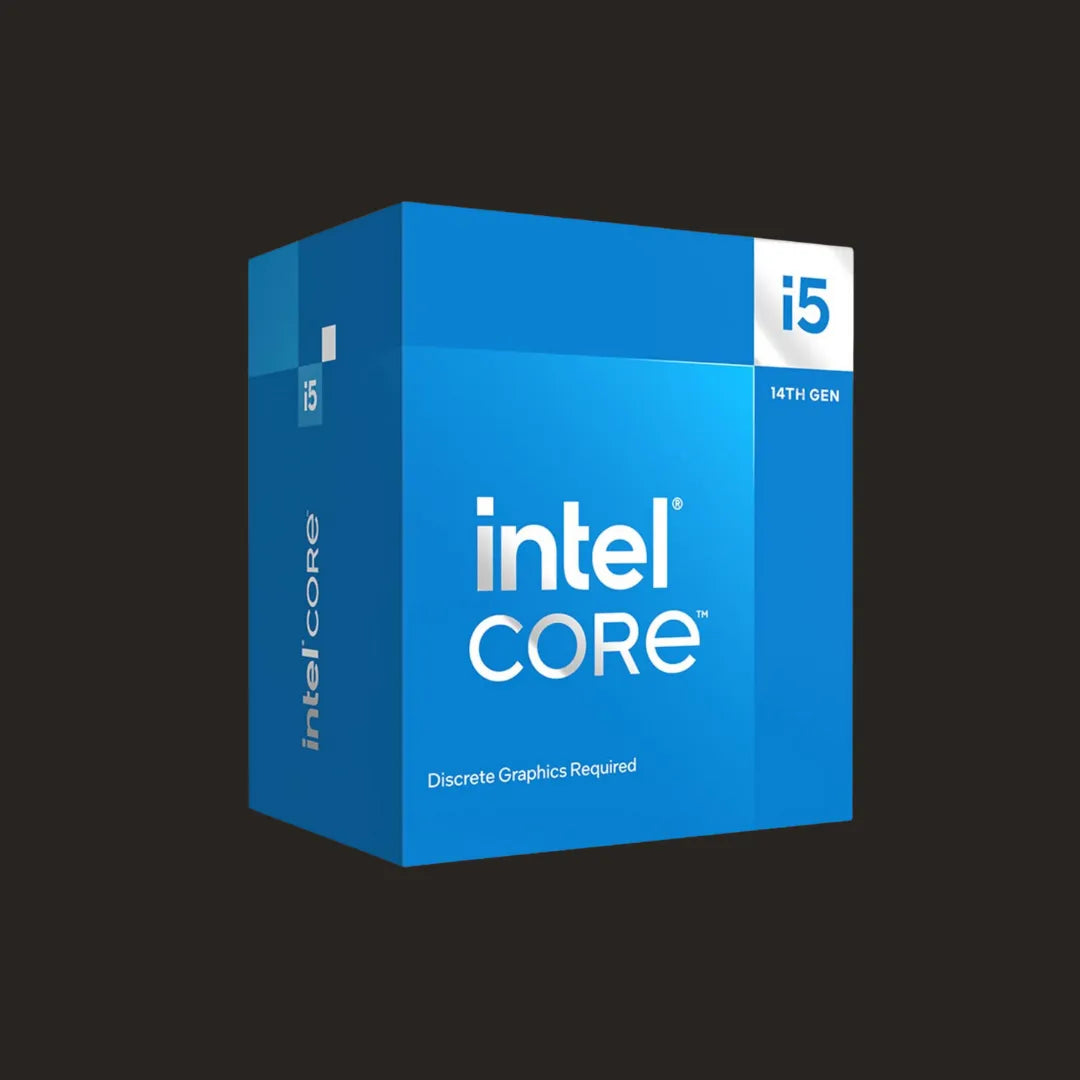 Intel Core i5 14400F Processor, 10-Core, 16-Thread, up to 4.7 GHz Turbo Frequency, Intel 7 Lithography, DDR5 4800 Max Memory Size, 20MB Intel Smart Cache, FCLGA170 Packedsocket, 65W Power, No Integrated GPU - Intel 14th Gen