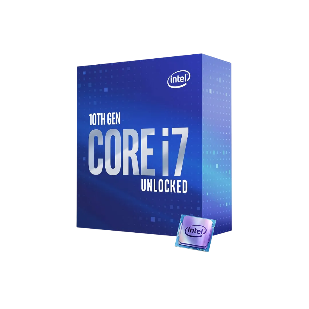 Intel Core i7-10700K 8-Core Desktop Processor with LGA-1200 Socket, 16 Threads, and Turbo Boost up to 5.1 GHz