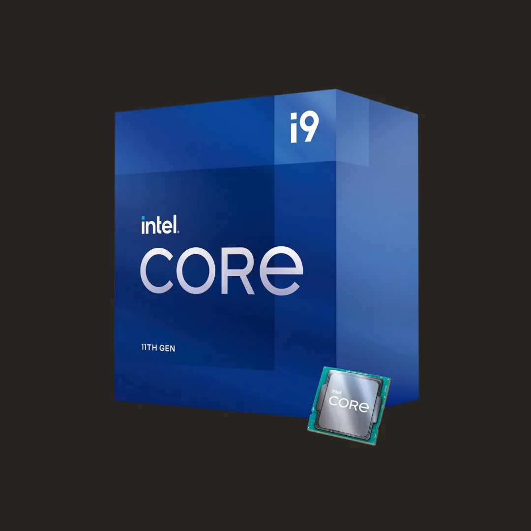 Intel Core i9-11900 Processor - LGA-1200, 8 Cores, 16 Threads, 2.5 GHz Base Frequency, 5.2 GHz Turbo Boost, 14nm Fabrication Process, Intel UHD Graphics 750, DDR4-3200 Memory Support
