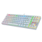 Redragon KUMARA K552 - TKL WIRED MECHNICAL KEYBAORD RGB WHITE (Blue Switch)