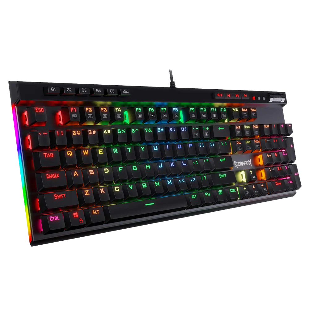 Redragon Vata K580 - 104 Anti Ghosting Keys Wired Mechanical Keyboard (Blue Switch)