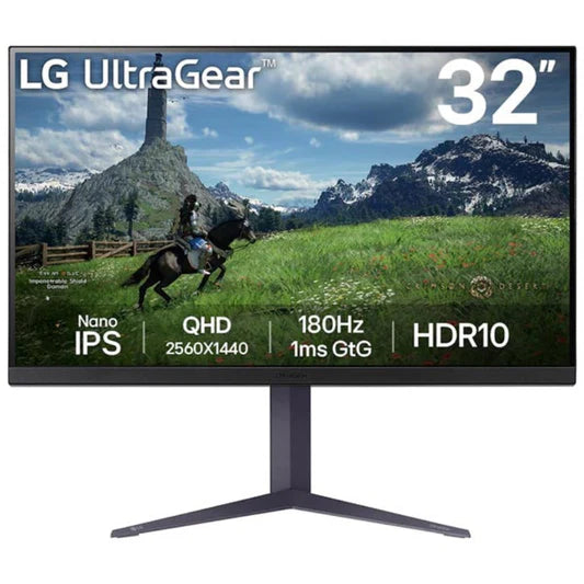 LG UltraGear 32GS85Q 32" 2K QHD IPS/HDR10/180Hz/Black Gaming Monitor - | Buy Online at Shwetha Computers