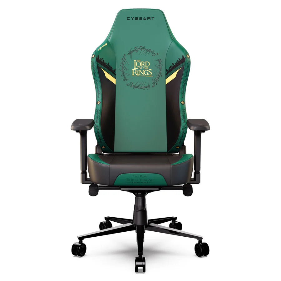 CYBEART Lord of the Rings Gaming Office Chair 4D Armrest Inbuilt Lumbar Support Supreme PU Leather, Ergonomic, Recline & Tilt - | Buy Online at Shwetha Computers