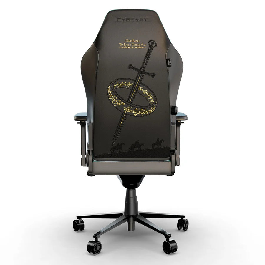 CYBEART Lord of the Rings Gaming Office Chair 4D Armrest Inbuilt Lumbar Support Supreme PU Leather, Ergonomic, Recline & Tilt - | Buy Online at Shwetha Computers