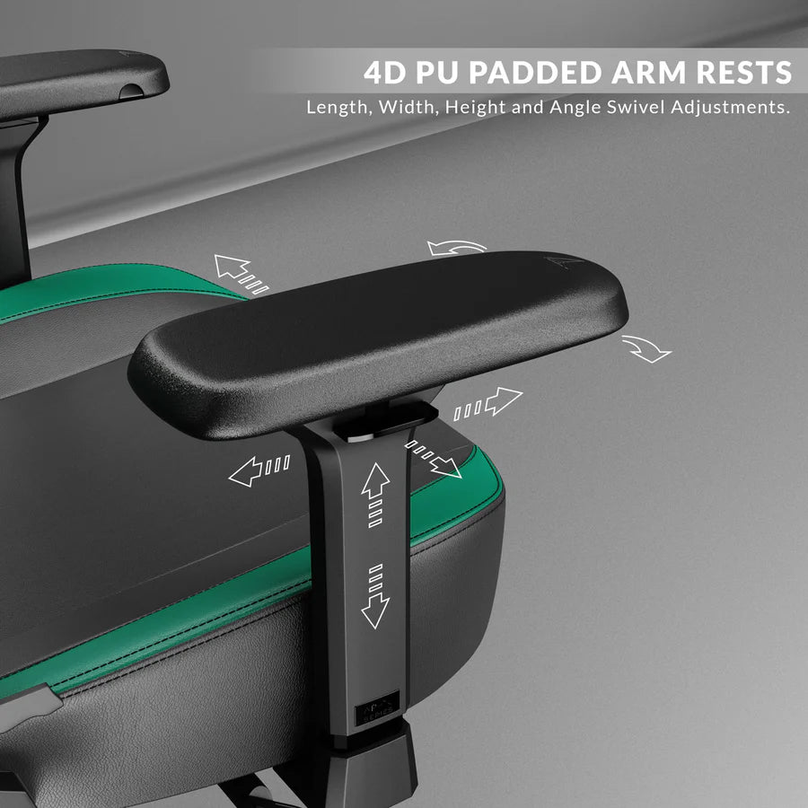 CYBEART Lord of the Rings Gaming Office Chair 4D Armrest Inbuilt Lumbar Support Supreme PU Leather, Ergonomic, Recline & Tilt - | Buy Online at Shwetha Computers