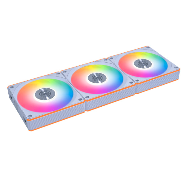 Lian Li UNI Fan CL Wireless Reverse 120 (3 Pc) Case Fan - White | Buy Online at Shwetha Computers