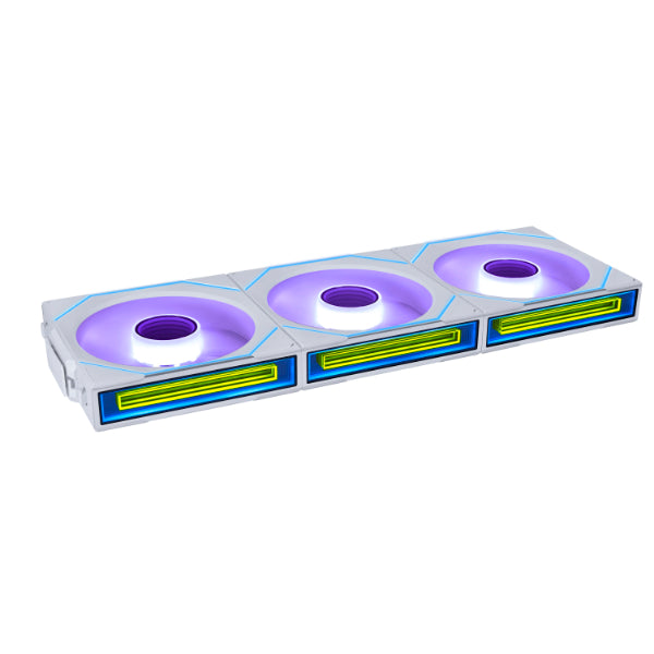 Lian Li UNI fan SL-INF Wireless Reverse 120 (3 pc) Case Fan - White | Buy Online at Shwetha Computers