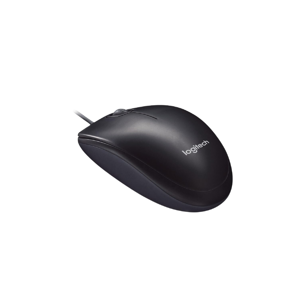 Logitech M90 USB Optical Mouse 1000 DPI - Black