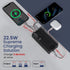 PORTRONICS Luxcell Bind 20K Powerbank | LED Indicator |In Built Charging Cable |Dual Output |Wake Up Button