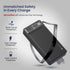 PORTRONICS Luxcell Bind 20K Powerbank | LED Indicator |In Built Charging Cable |Dual Output |Wake Up Button