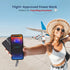 PORTRONICS Luxcell Bind 20K Powerbank | LED Indicator |In Built Charging Cable |Dual Output |Wake Up Button