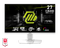 MSI MAG 274URFW Monitor - | Buy Online at Shwetha Computers