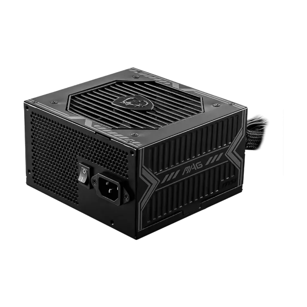 MSI MAG A750BN 750W Power Supply - 80+ Bronze Certified, Enhanced Power for Gaming