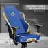 CYBEART Mumbai Indians Gaming Office Chair 4D Armrest Inbuilt Lumbar Support Supreme PU Leather, Ergonomic, Recline & Tilt - | Buy Online at Shwetha Computers