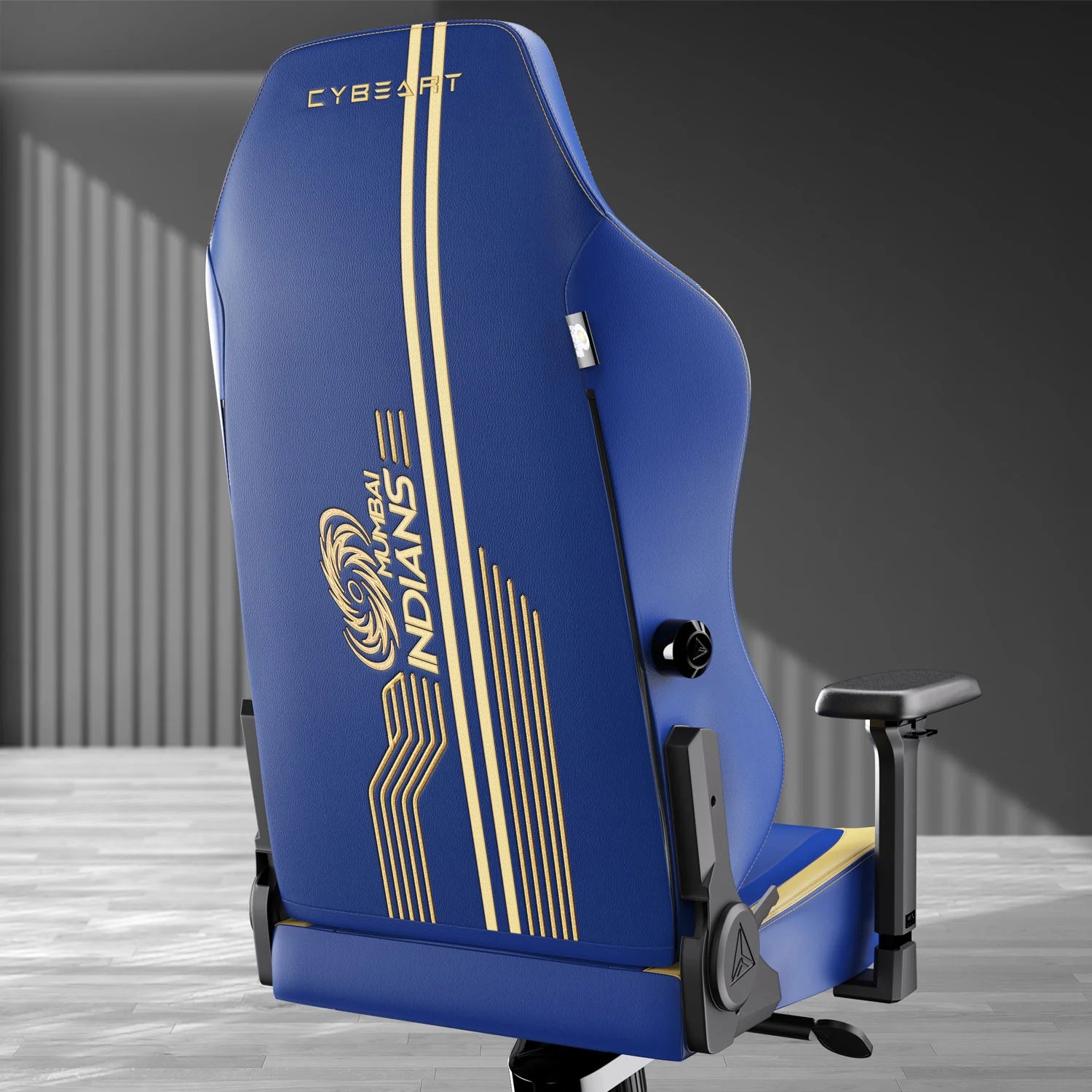 CYBEART Gujarat Titans Gaming Office Chair 4D Armrest Inbuilt Lumbar Support Supreme PU Leather, Ergonomic, Recline & Tilt - | Buy Online at Shwetha Computers
