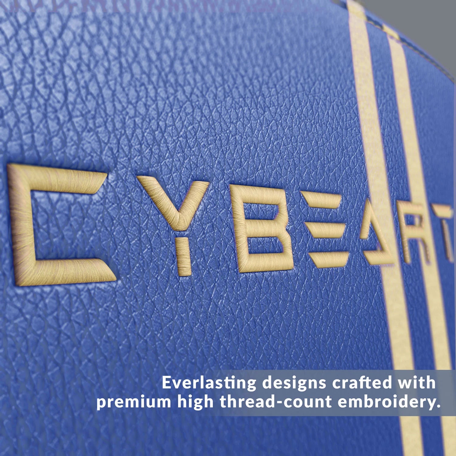 CYBEART Mumbai Indians Gaming Office Chair 4D Armrest Inbuilt Lumbar Support Supreme PU Leather, Ergonomic, Recline & Tilt - | Buy Online at Shwetha Computers