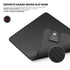 Cybeart Ghost (Black) Gaming Mouse Pad (Medium - 300x250x4mm) Waterproof, Never Slip Base, Stitched Edges, Esports Grade - | Buy Online at Shwetha Computers