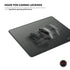 Cybeart Ghost (Black) Gaming Mouse Pad (Medium - 300x250x4mm) Waterproof, Never Slip Base, Stitched Edges, Esports Grade - | Buy Online at Shwetha Computers