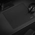 Cybeart Ghost (Black) Gaming Mouse Pad (Large - 450x400x4mm) Waterproof, Never Slip Base, Stitched Edges, Esports Grade