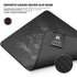 Cybeart Signature Edition Gaming Mouse Pad (Large - 450x400x4mm) Waterproof, Never Slip Base, Stitched Edges, Esports Grade