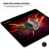 Cybeart The Flash Gaming Mouse Pad (Large - 450x400x4mm) Waterproof, Never Slip Base, Stitched Edges, Esports Grade