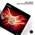 Cybeart The Flash Gaming Mouse Pad (Large - 450x400x4mm) Waterproof, Never Slip Base, Stitched Edges, Esports Grade