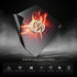Cybeart The Flash Gaming Mouse Pad (Large - 450x400x4mm) Waterproof, Never Slip Base, Stitched Edges, Esports Grade