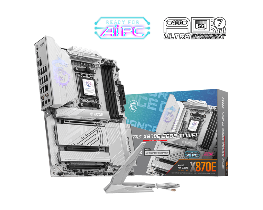 MSI MPG X870E EDGE TI WIFI Motherboard - | Buy Online at Shwetha Computers