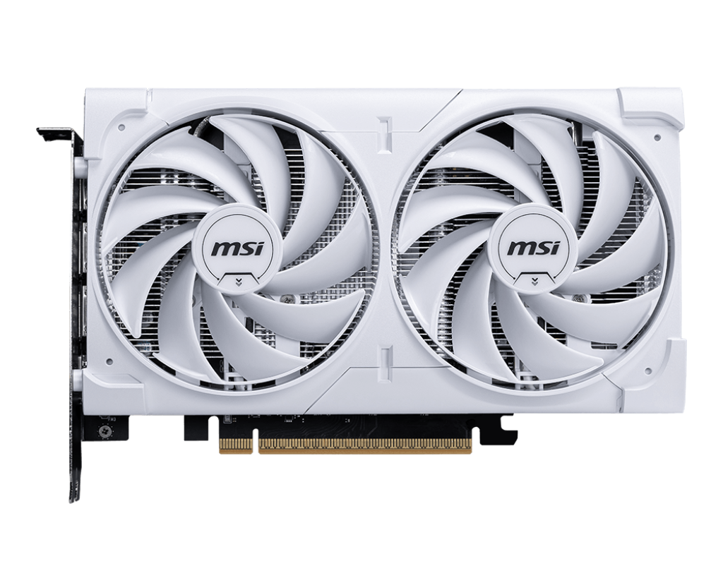 MSI GeForce RTX 5060 8G VENTUS 2X OC White Graphics Card