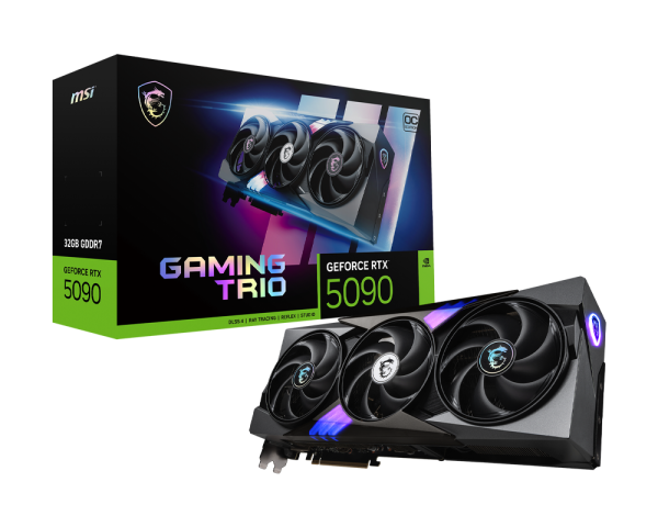 MSI GeForce RTX 5090 32G GAMING TRIO OC GDDR7 Graphics Card