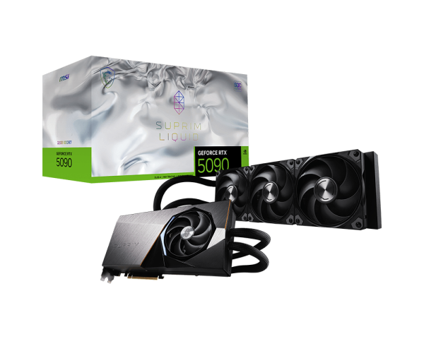 MSI GeForce RTX 5090 32G SUPRIM LIQUID SOC GDDR7 Graphics Card