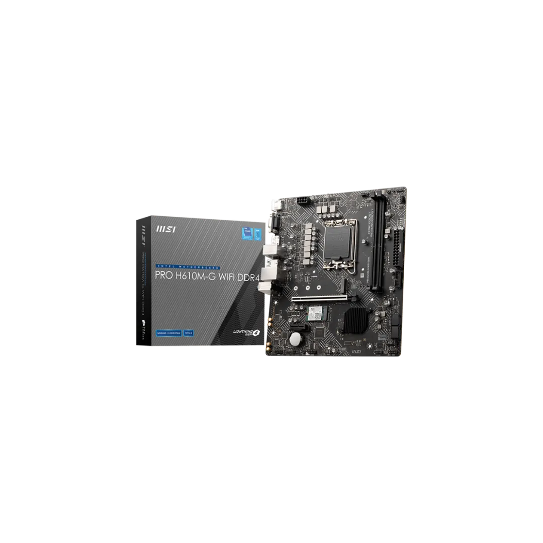 GIGABYTE H610M-H Motherboard - DDR4, Micro ATX, Essential Connectivity