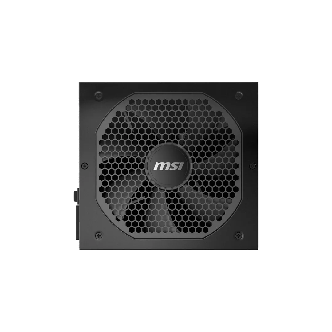 MSI MPG A750GF 750W Gold PSU - 80 PLUS, Fully Modular, 140mm Fan, Fluid Dynamic Bearing