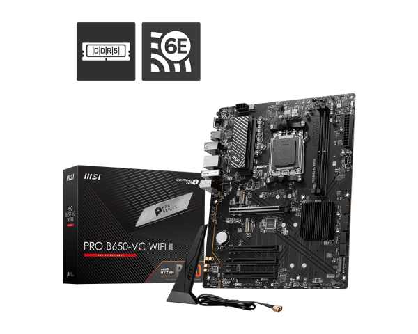 MSI PRO B650-VC WIFI II Motherboard