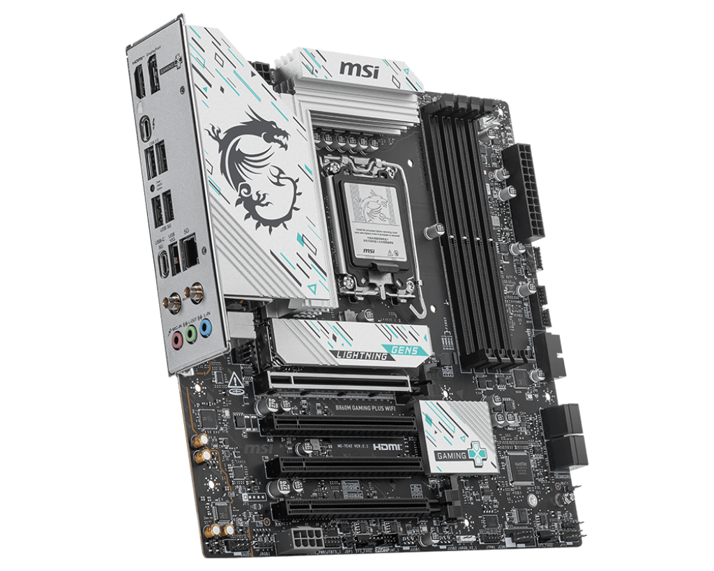 MSI B860M GAMING PLUS WIFI Motherboard - | Buy Online at Shwetha Computers