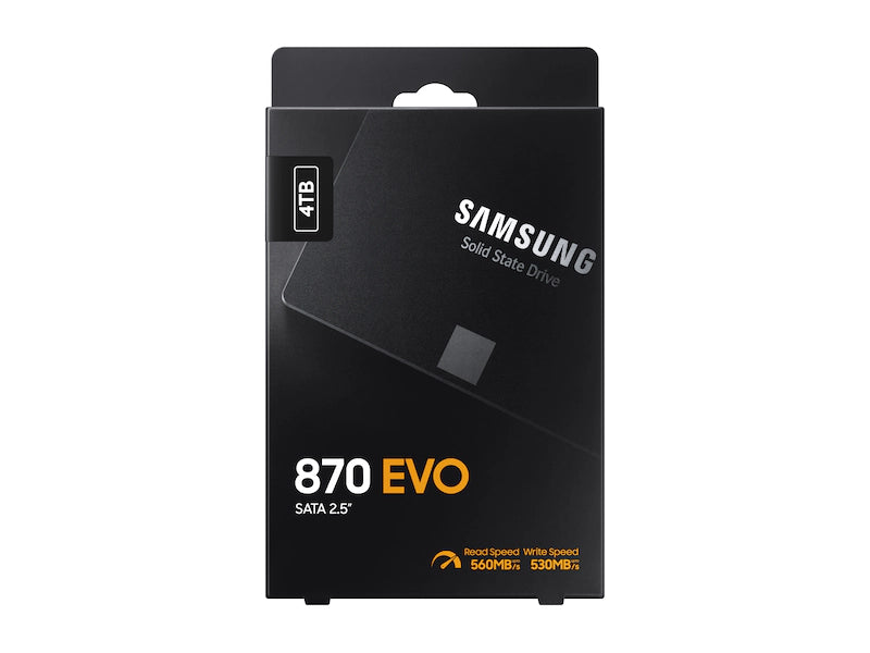 Samsung 870 EVO 4TB SSD 2.5" MZ-77E4T0BW