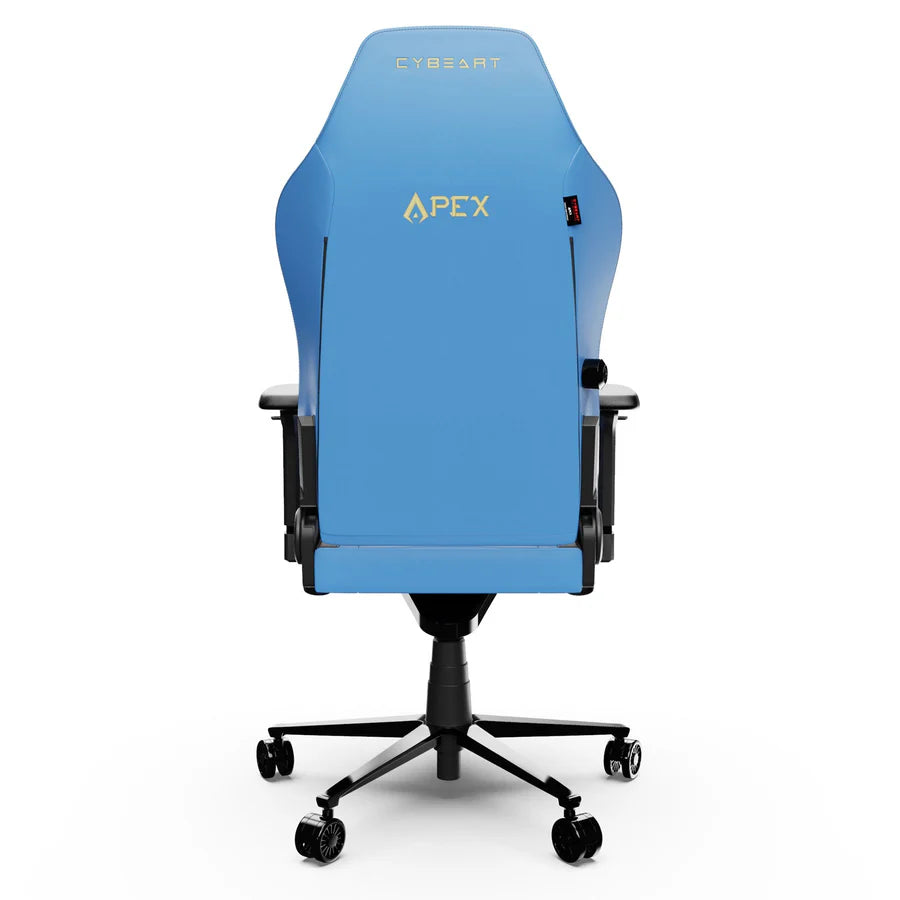 CYBEART Marine (Blue) Gaming Office Chair 4D Armrest Inbuilt Lumbar Support Supreme PU Leather, Ergonomic, Recline & Tilt