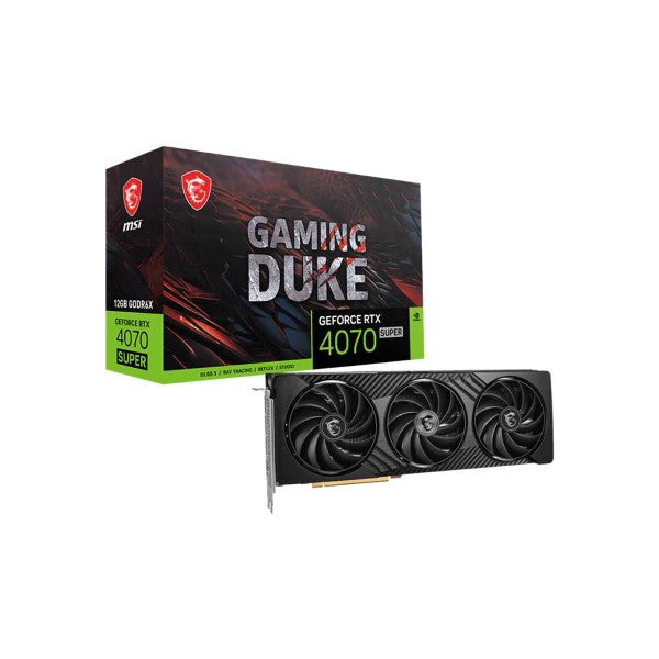 MSI GeForce RTX™ 4070 SUPER 12G GAMING DUKE 3X - | Buy Online at Shwetha Computers