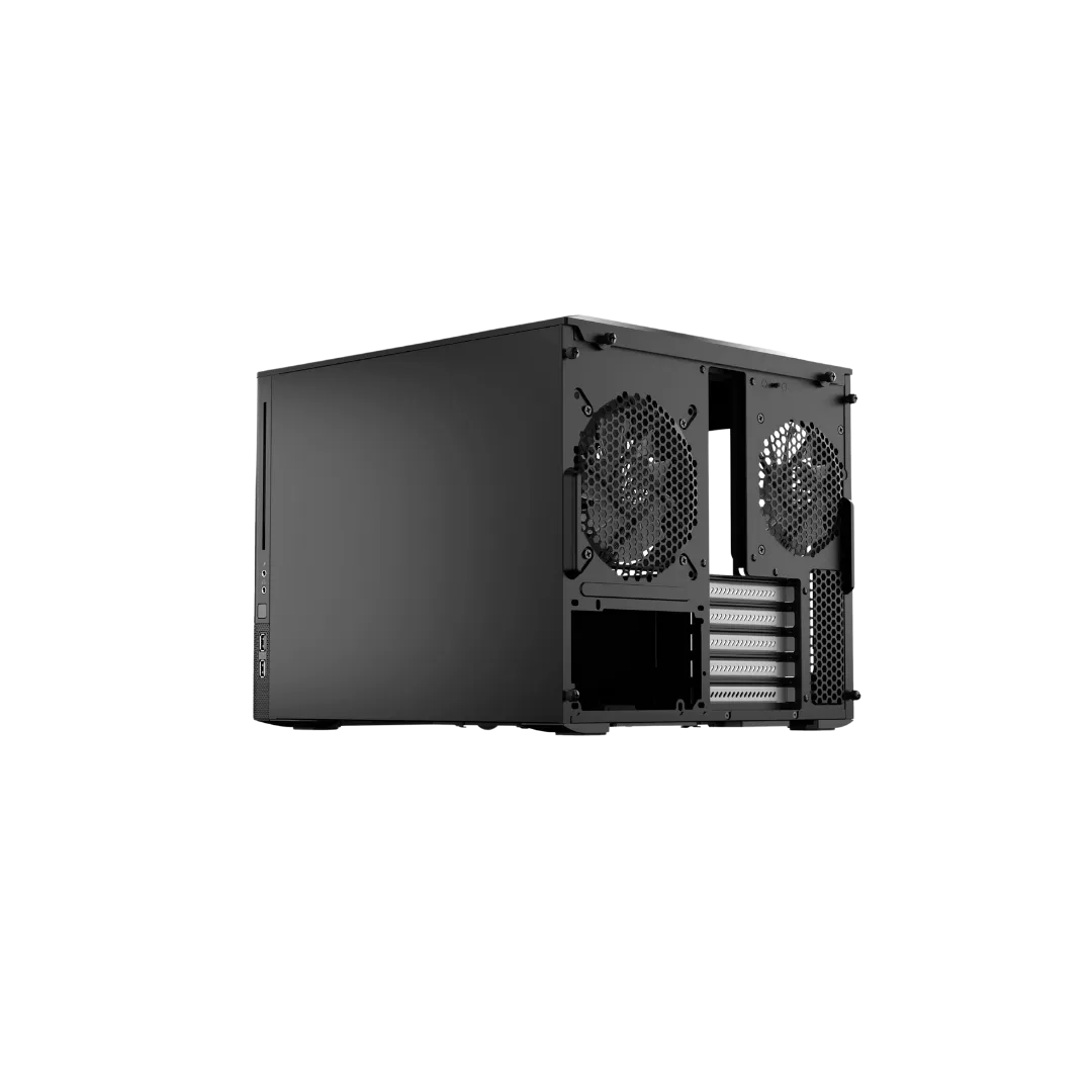 Fractal Design Node 804 Micro-ATX Computer Case (Windowed, Black) FD-CA-NODE-804-BL-W