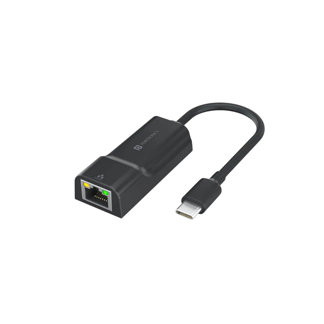 PORTRONICS MPORT 45C USB Hub Black Type C POR 1482