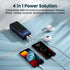 PORTRONICS Ampbox 10K 27 K Powerbank Laptop Charging | 27000mAh capacity | LED Battery Display | Safe & Smart Charging
