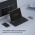PORTRONICS Bubble Dock Dual Wireless | Rechargeable | Tablet Holder | Multi-Device Pairing