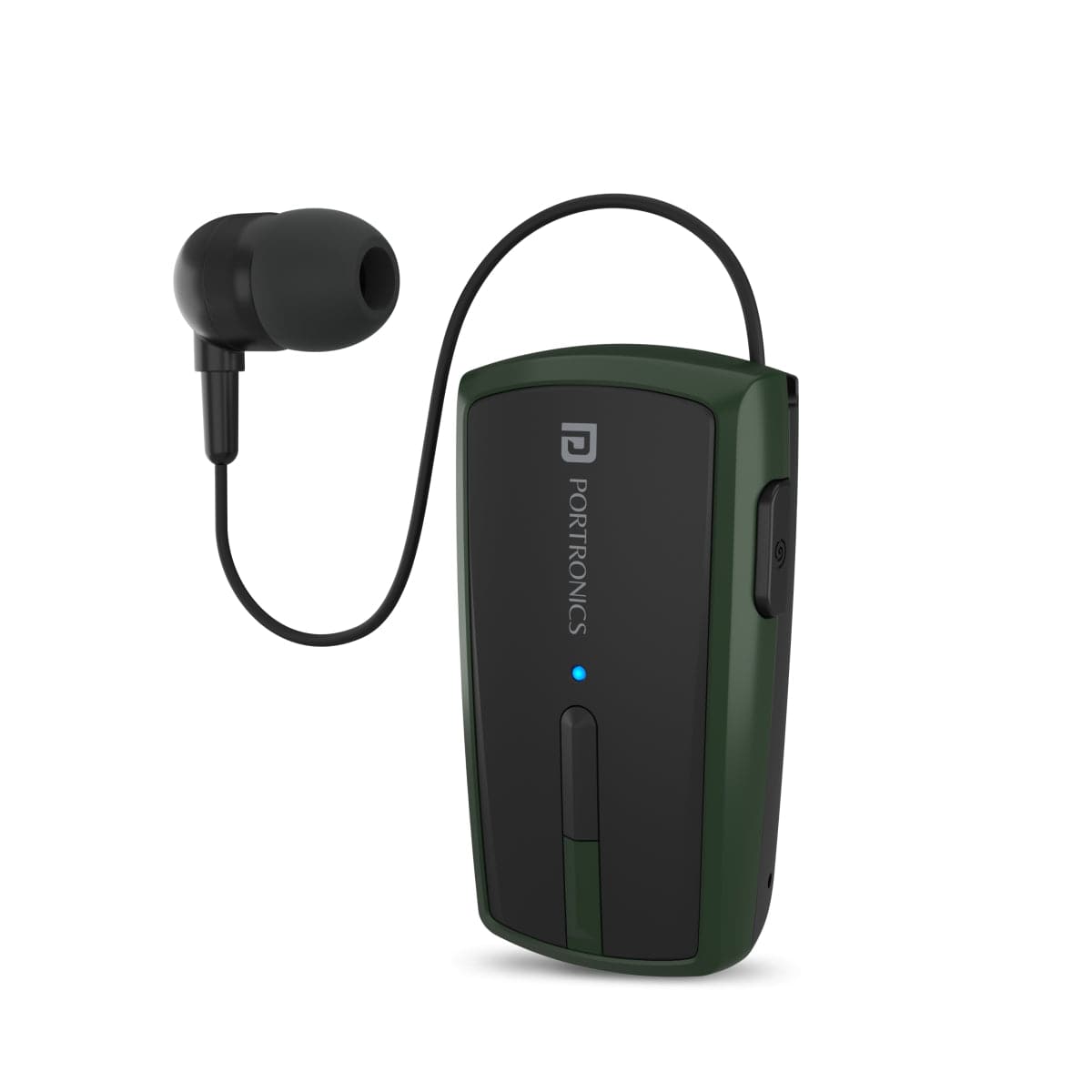 PORTRONICS Harmonics Klip 4 | Vibration Prompt | Long Playtime | Bluetooth Music | Built In Mic