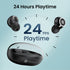 PORTRONICS Harmonics Twins S13 24 Hour Playtime | Touch Control | Low Latency | Type C Fast Charging