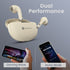 PORTRONICS Harmonics Twins S19 | Unique Earbuds Design | Game/Music Mode | Touch Control | Type C Fast Charging - | Buy Online at Shwetha Computers