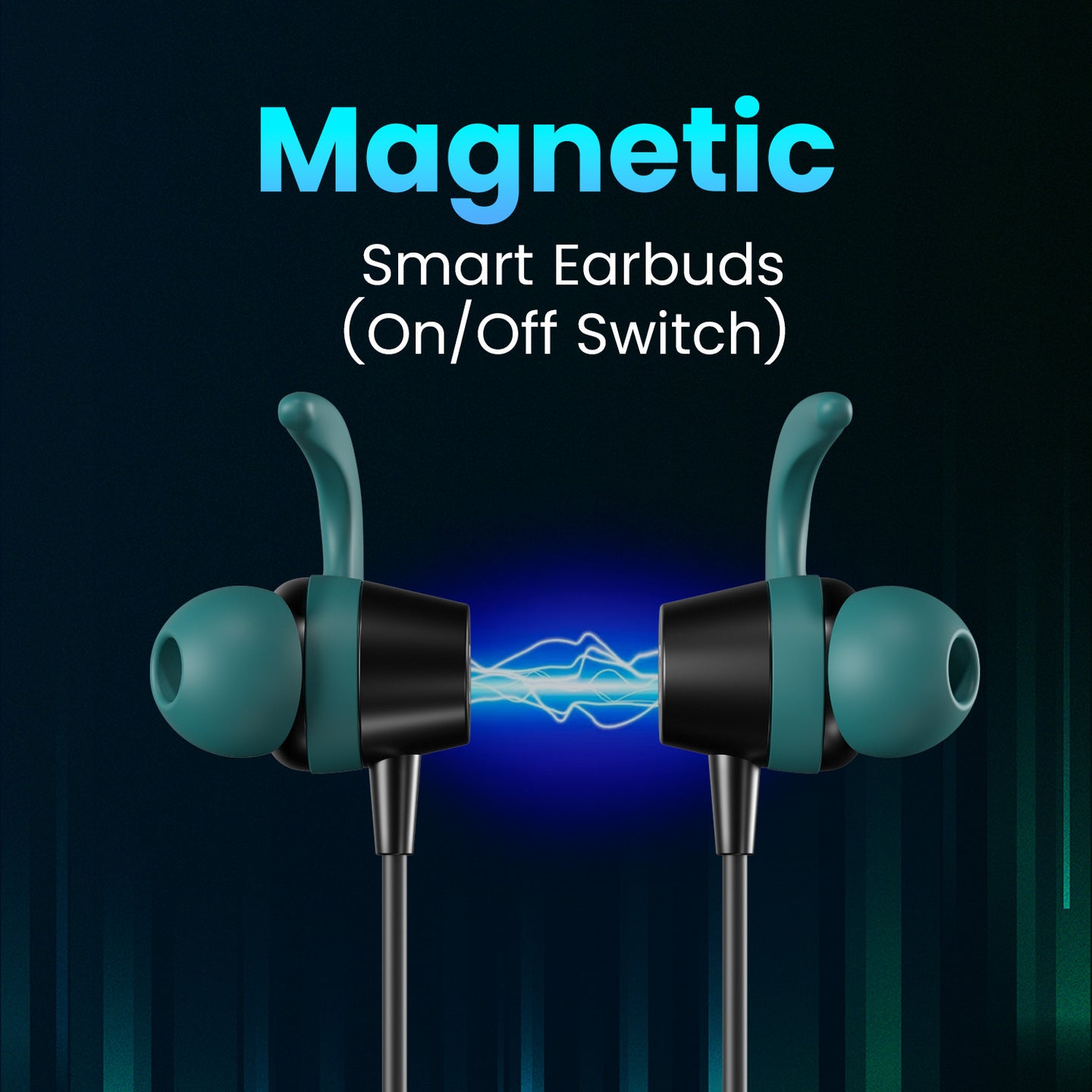 PORTRONICS Harmonics X2 Wireless Stereo Headset 40 Hour Playtime | Inline Control | Dual Pairing | HD Mic