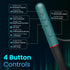 PORTRONICS Harmonics X2 Wireless Stereo Headset 40 Hour Playtime | Inline Control | Dual Pairing | HD Mic - | Buy Online at Shwetha Computers