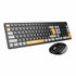 PORTRONICS Key 7 Combo Wireless Keyboard & Mouse Combo | 2.4 GHz Wireless | Function Shortcut Keys | Adjustable DPI Mouse | Full-Layout Keyboard