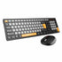 PORTRONICS Key 7 Combo Wireless Keyboard & Mouse Combo | 2.4 GHz Wireless | Function Shortcut Keys | Adjustable DPI Mouse | Full-Layout Keyboard