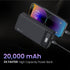 PORTRONICS Luxcell B 20 K Powerbank 22.5 Watt High-Speed Charging | LED Battery Indicator | Type C port - | Buy Online at Shwetha Computers